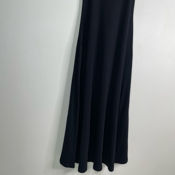 Ribbed Black Coquette Fairycore Whimsigoth Sleeveless spaghetti Dress size XS - Picture 6 of 9